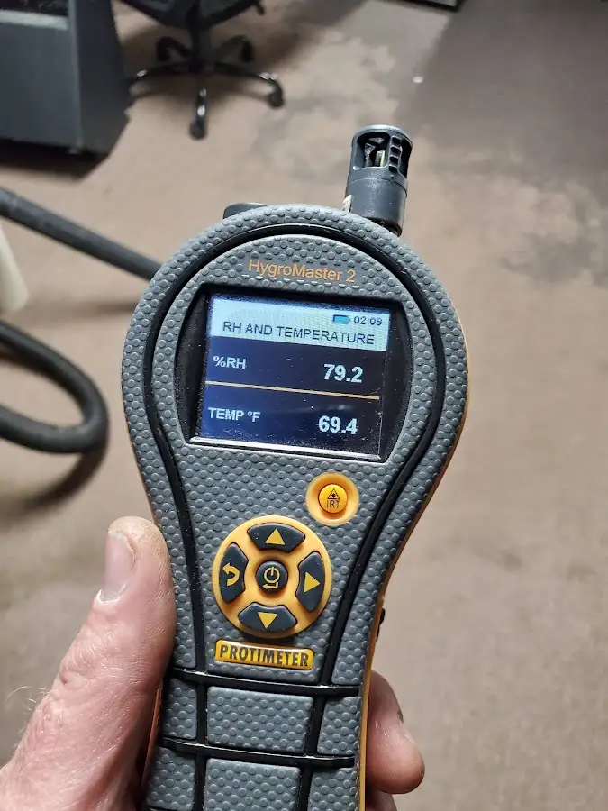 Moisture meter humidity assessment for Mold Remediation & Removal in Sweetwater